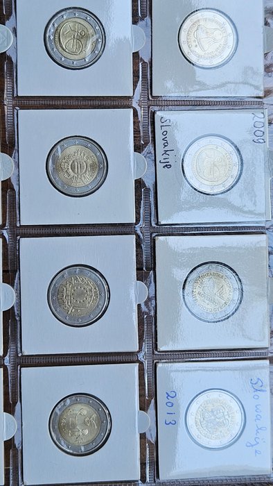 Europa. 2 Euro Various Years (40 stuks)  (Ingen mindstepris)