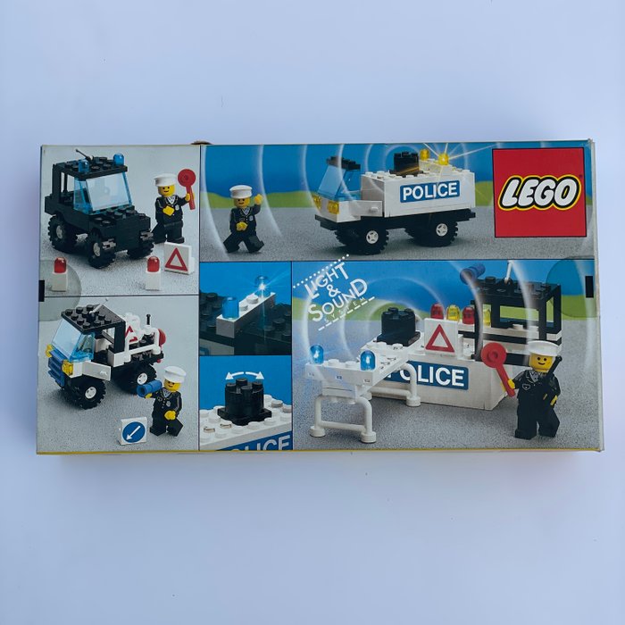 Lego - lego 6450 Mobile Police Truck met doos uit 1986 !