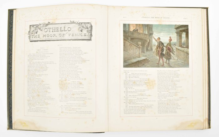 Shakespeare, L. Marchetti (ill.) - Othello, the Moor of Venice - 1893