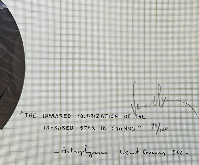 Bernar Venet (1961) - The infrared polarization of the infrared star in Cygnus