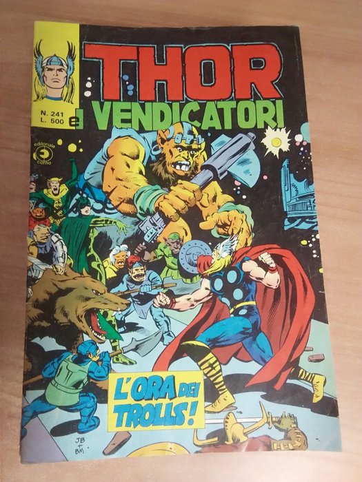 Thor nn. 161, 163, 168, 172, 180, 181, 187, 188, 190/194, 196/199, - Corno prima edizione - 32 Comic - Første udgave - 1977/1980