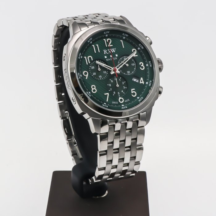 RSW - Swiss chronograph - RSWM145-SS-12 - Ingen mindstepris - Mænd - 2011-nu