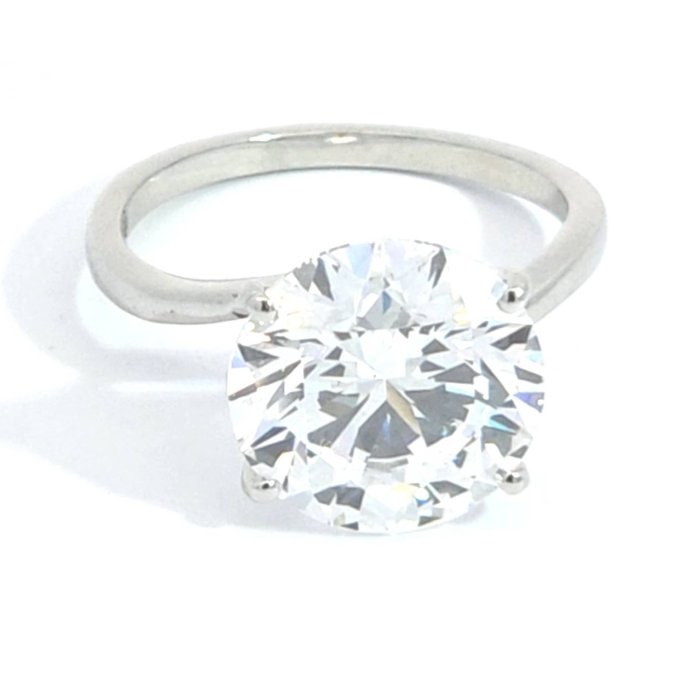 Ring Platin -  609ct tw Diamant (Laboratoriedyrket)