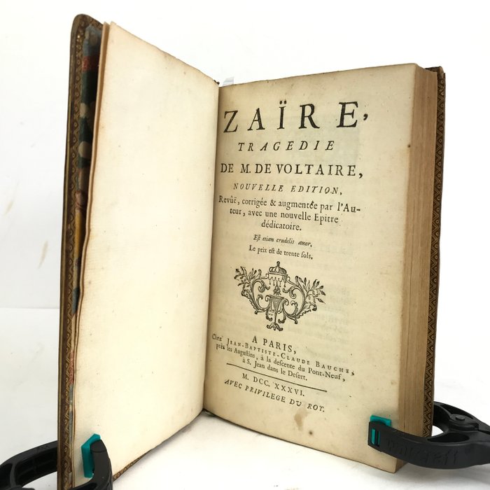 Voltaire; Louis de Cahusac; Jacques Autreau; Barthélémy-Christophe Fagan - Zaïre / Alzire - Pharamond / La magie de l'amour / Les caractères de Thalie [Recueil] - 1735-1737