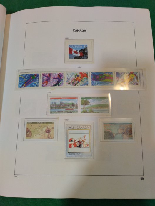 Canada 1992/2001 - Canada samling - Yves tellier canada