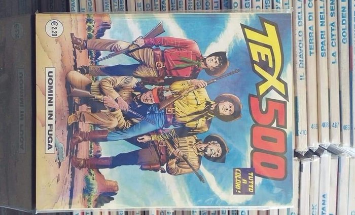 Tex nn. 401/500 - sequenza completa - 100 Comic - Første udgave