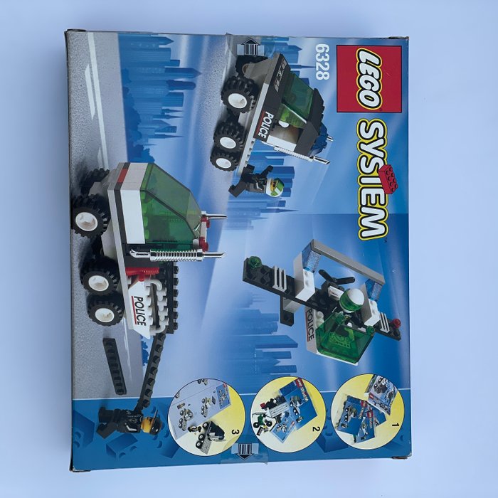 Lego - lego 6328 Helicopter Transport met doos uit 1998 !