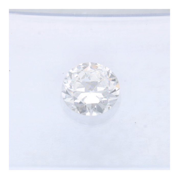 Ingen mindstepris - 1 pcs Diamant  (Natur)  - 0.43 ct - Rund - F - SI1 - International Gemological Institute (IGI)