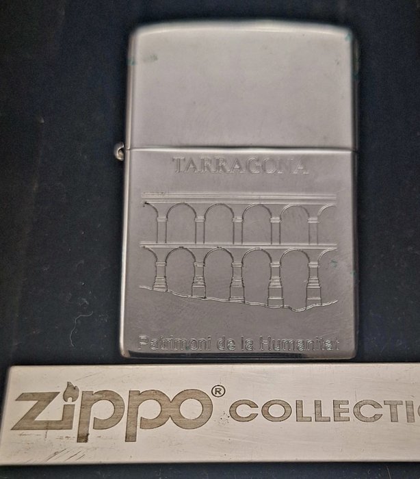 Zippo, Tarragona Año 2001 Mes Septiembre - Lighter - Stål