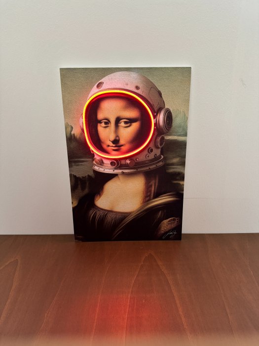 LEDMansion (1995) - Gioconda Astronaut Led Wall Art