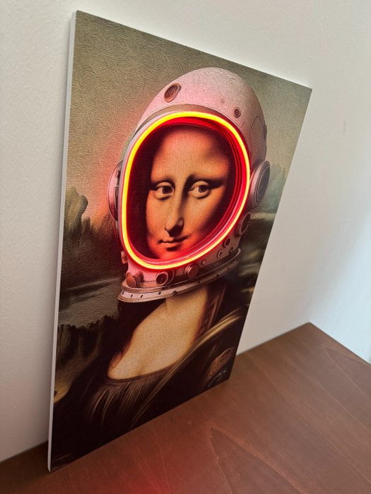 LEDMansion (1995) - Gioconda Astronaut Led Wall Art