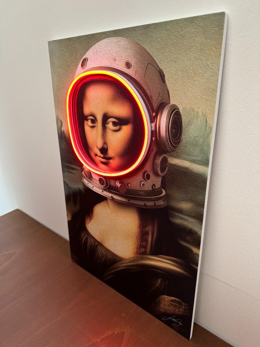 LEDMansion (1995) - Gioconda Astronaut Led Wall Art