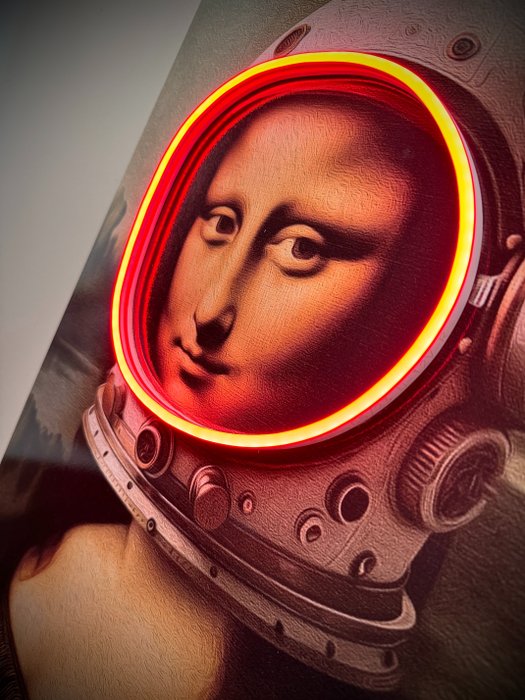 LEDMansion (1995) - Gioconda Astronaut Led Wall Art