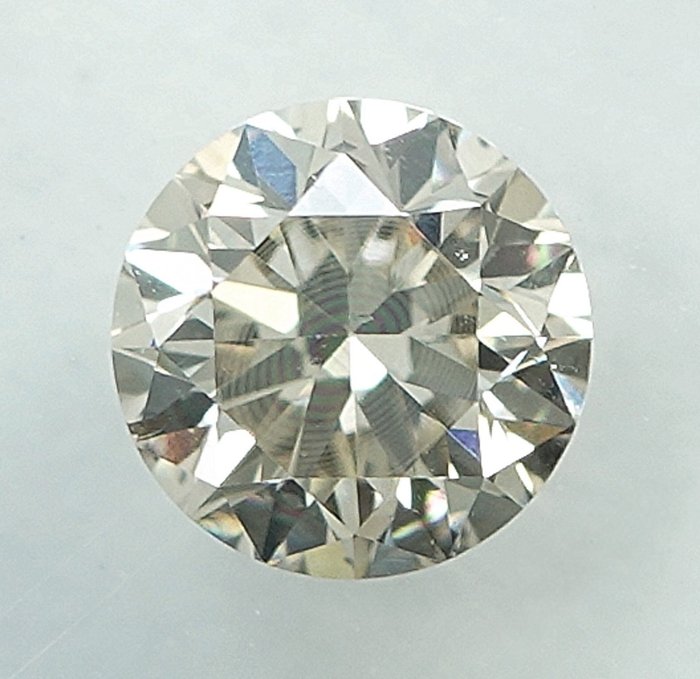 1 pcs Diamant  (Naturfarvet)  - 0.40 ct - SI1 - International Gemological Institute (IGI)