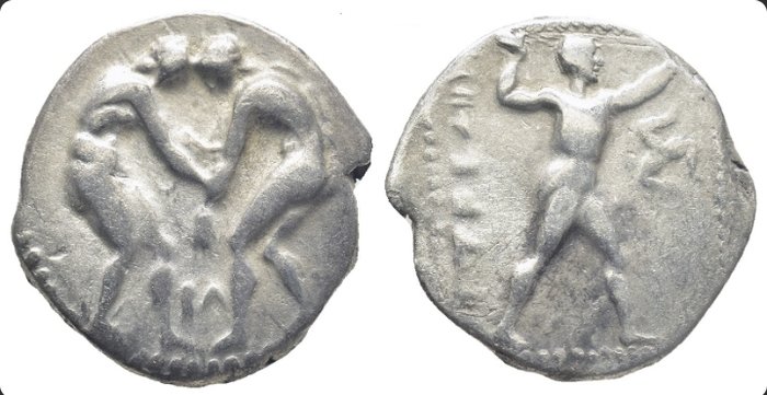 Pamphylia, Aspendos. Stater circa 380/75-330/25 BC