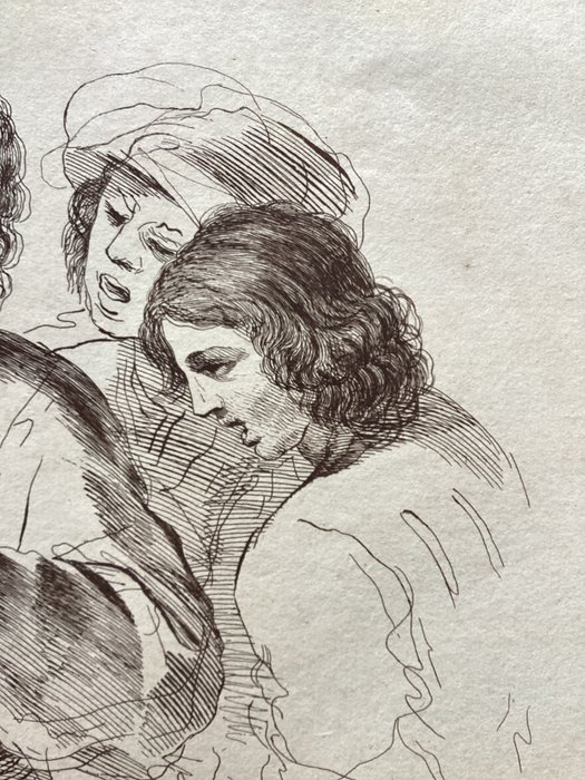 Guercino (1591-1666) after, by Richard Dalton (1715-1791) - The Musicians