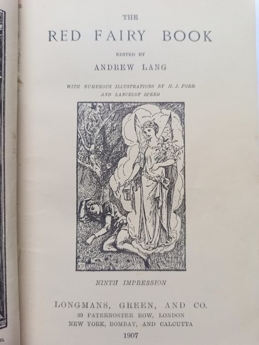 Andrew Lang/H J Ford/Lancelot Speed - The Red Fairy Book - 1907