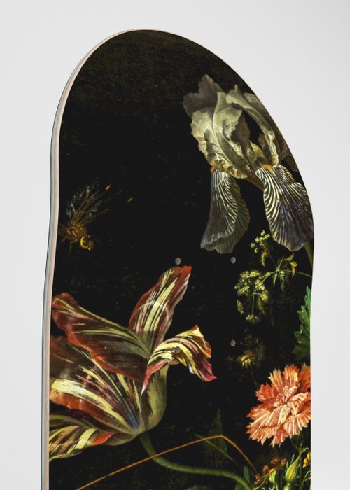 D'après Abraham Mignon - Flowers mignon Diptych Skateboard