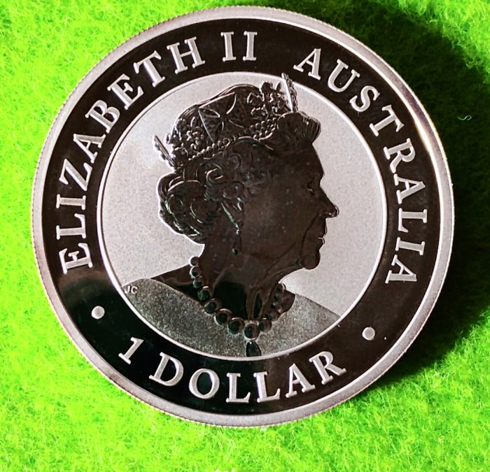 Australien. 1 Dollar 2021 Moneta - Argento ( .999/1000 ) EMU  (Ingen mindstepris)