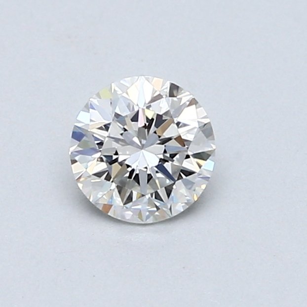 1 pcs Diamant  (Natur)  - 050 ct - Rund - F - VVS1 - Gemological Institute of America (GIA)