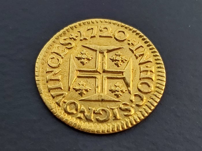 Portugal. D. João V (1706-1750). Pinto (480 Reis) 1720