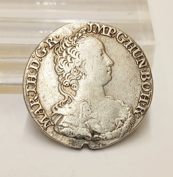 Østrig Maria Theresia (1740-1780) 1/4 Ducaton 1750  (Ingen mindstepris)