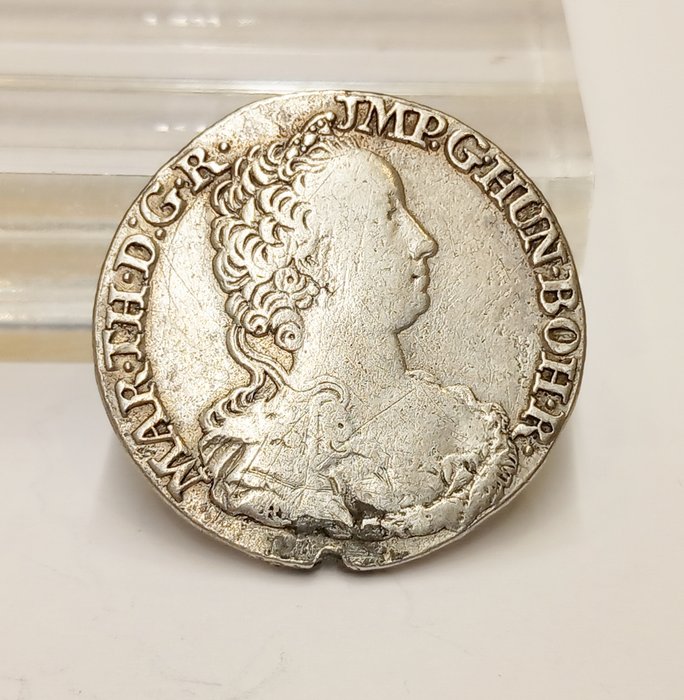 Østrig Maria Theresia (1740-1780) 1/4 Ducaton 1750  (Ingen mindstepris)