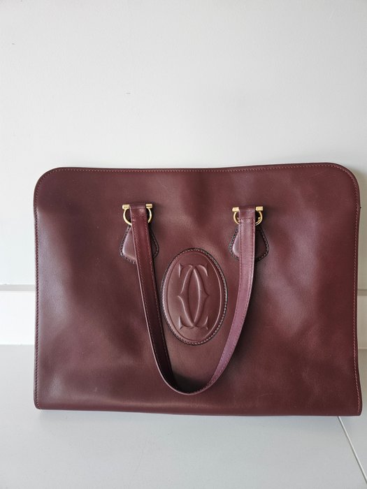 Must De Cartier - Burgundy Shopper - Håndtaske