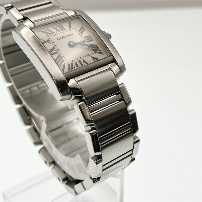 Cartier - Tank Française - Ingen mindstepris - W51008Q3 2384 - Kvinder - 2000-2010