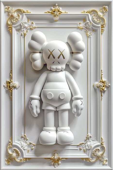 Artxlife - Vuitton Kaws Framed 2