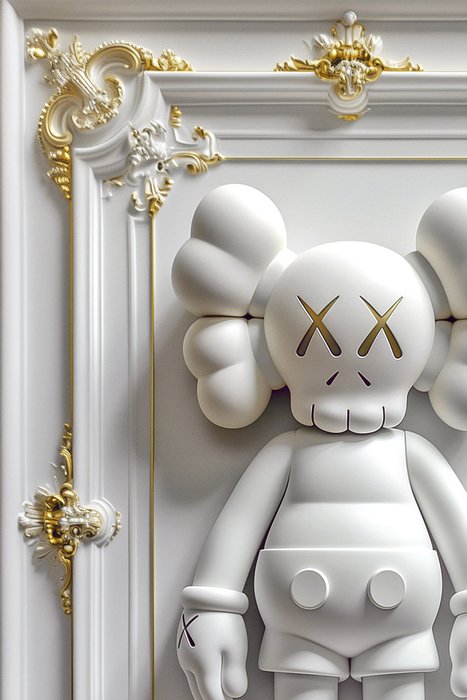 Artxlife - Vuitton Kaws Framed 2