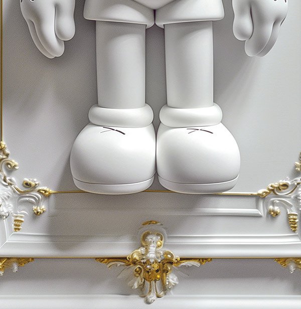 Artxlife - Vuitton Kaws Framed 2