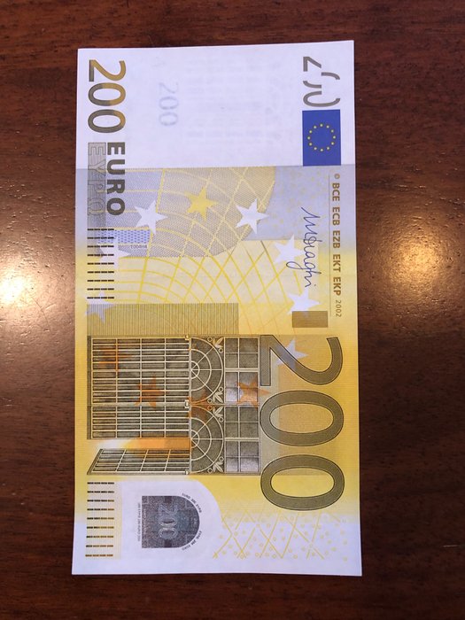 Den Europæiske Union - Tyskland. - 200 Euro 2002 - Draghi E004