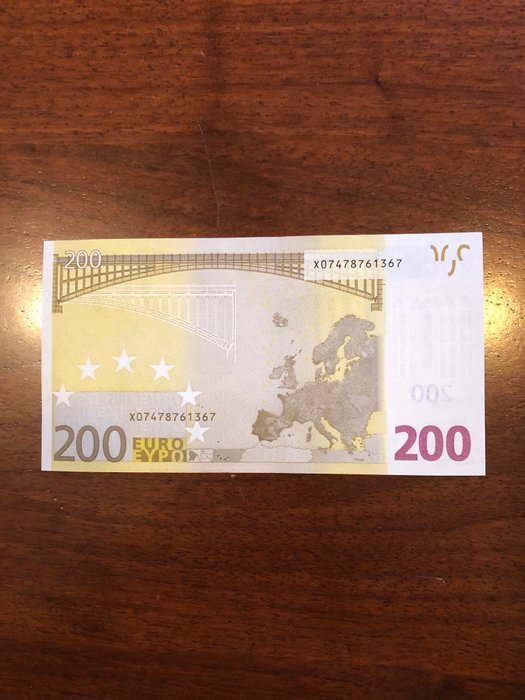 Den Europæiske Union - Tyskland. - 200 Euro 2002 - Draghi E004