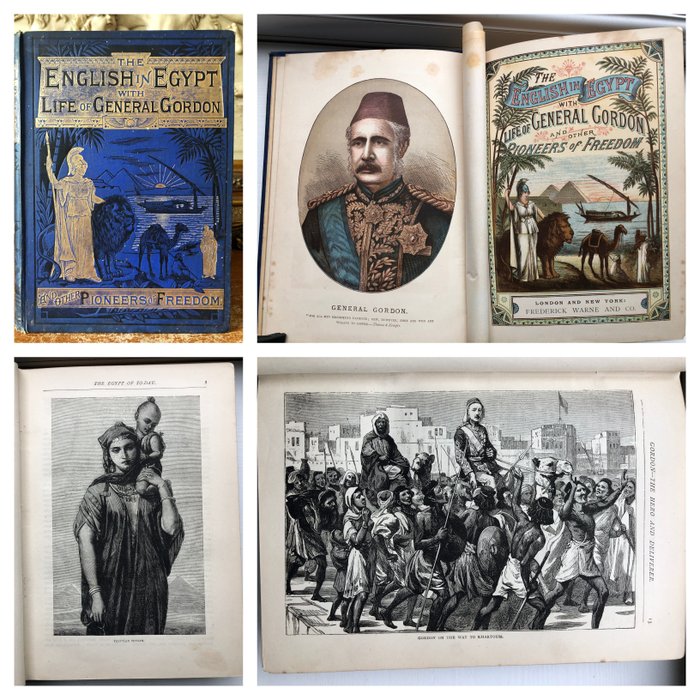 Anon - The English in Egypt with Life of General Gordon and other Pioneers of Freedom - 1890