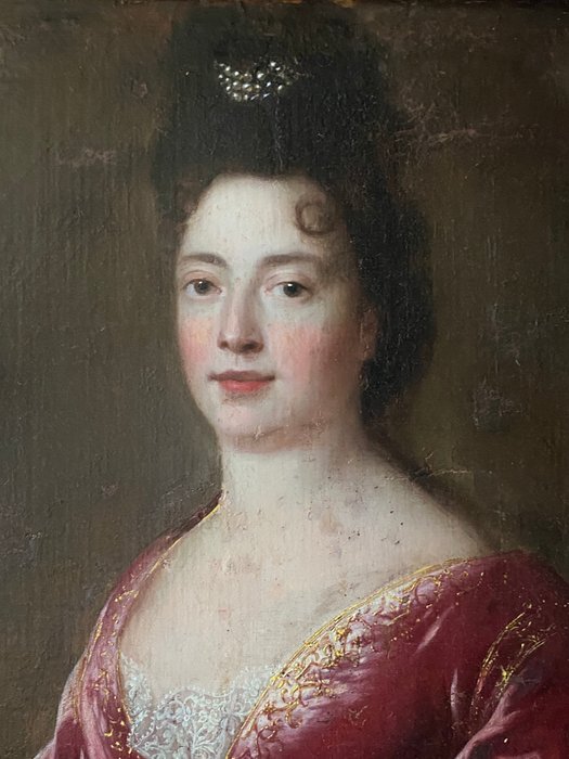 Fransk skole (XVIII) - Retrato de infanta real