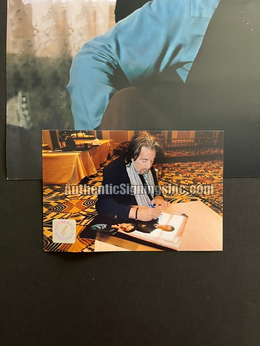 The Godfather, Al Pacino (Michael Corleone) - Signed in Person - with Authentic Signings Certificate - Autograph, photo - No Reserve!