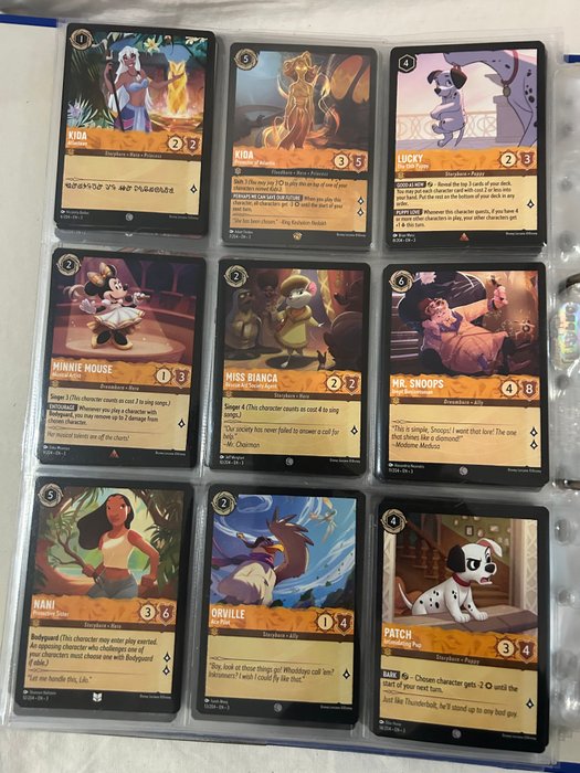 Disney - 116 Complete Set - Lorcana - Into the inklands