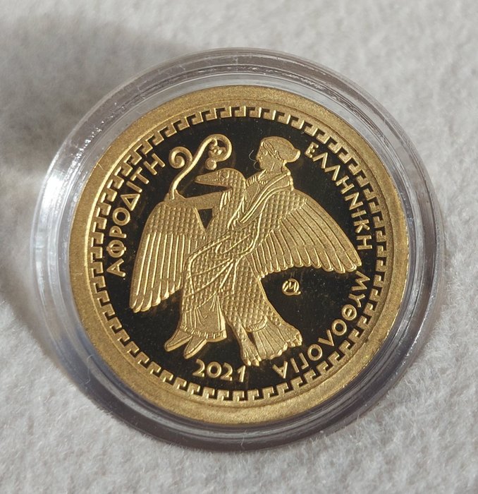 Grækenland. 100 Euro 2021 "Olympian Goddess Aphrodite" Proof