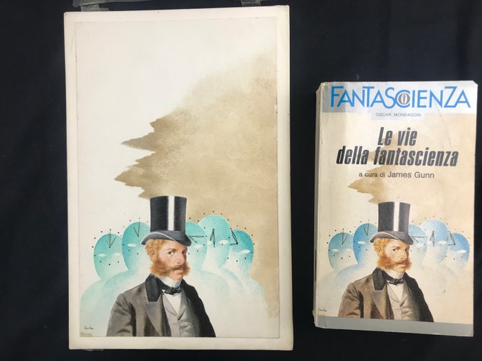 Thole, Karel - 1 Original cover - Il Diario Segreto di Phileas Fogg - Le Vie della Fantascienza