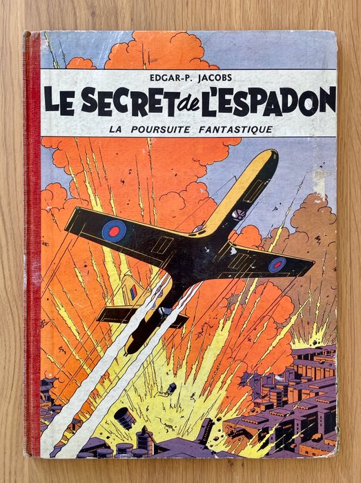 Blake  Mortimer T1 - Le Secret de l'Espadon 1 - C - 1 Album - Genoptryk - 1957