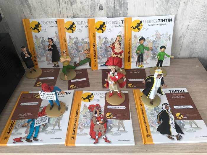 Tintin - Ensemble de 7 figurines - La collection officielle - 7 Album - 2011/2014