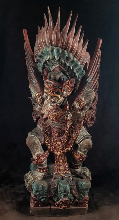 Temple Tugeh Garuda 10 kg! 68 cm - Bali - Garuda - Indonesien  (Ingen mindstepris)