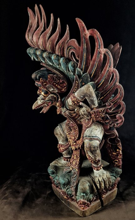 Temple Tugeh Garuda 10 kg! 68 cm - Bali - Garuda - Indonesien  (Ingen mindstepris)