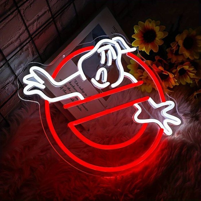 Ghostbusters neon sign - Neon lysskilt - Acryl