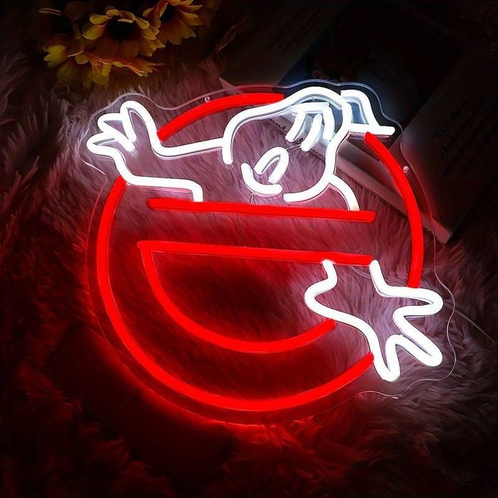 Ghostbusters neon sign - Neon lysskilt - Acryl