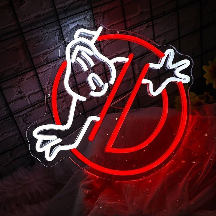 Ghostbusters neon sign - Neon lysskilt - Acryl