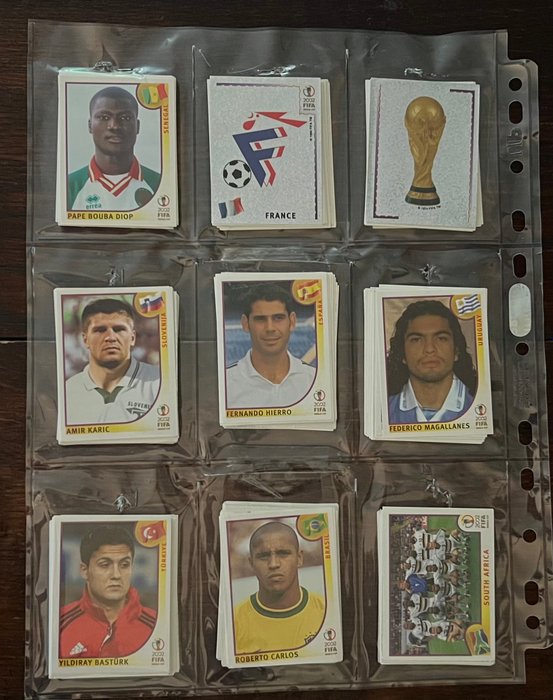 Panini - Worldcup Korea-Japan 2002 - Complete loose Sticker Set