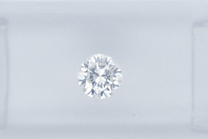 1 pcs Diamant - 0.31 ct - Rund - F - VVS1