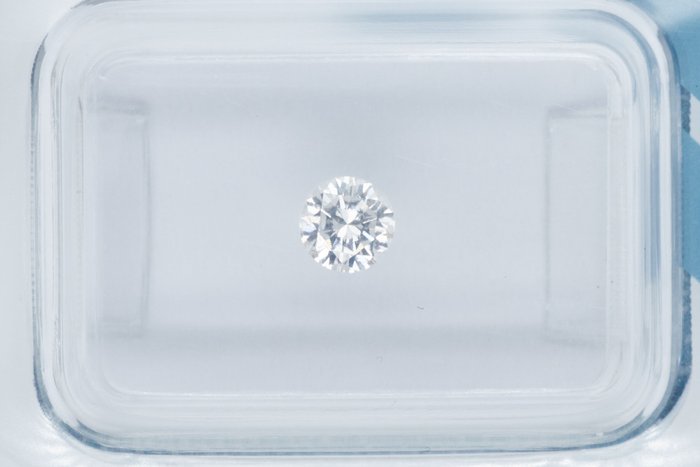 1 pcs Diamant - 0.31 ct - Rund - F - VVS1